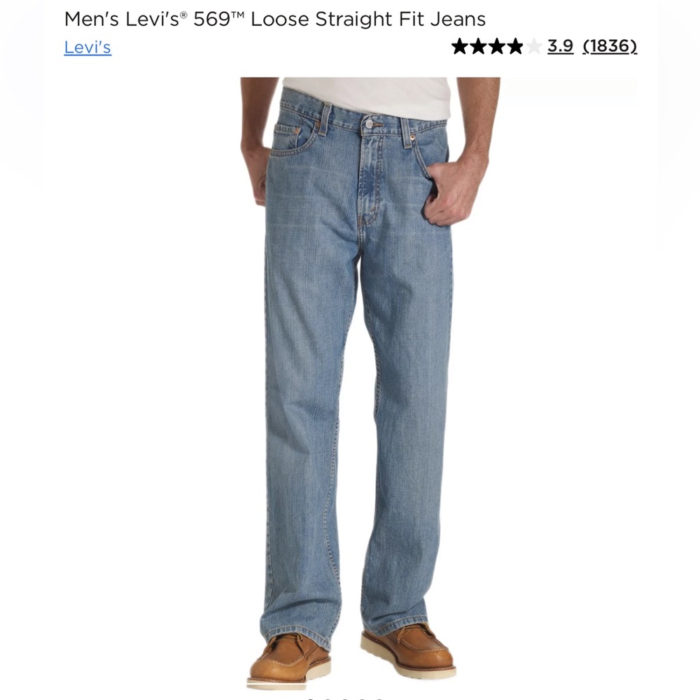 Men’s Levi 569 Jeans